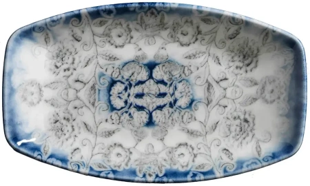 Блюдо KUTAHYA Blue Blanc BNBOH36KY891310, 360х210 мм