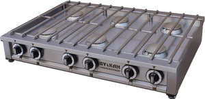 Газовая плита Вулкан ПРГ-IIA-6М Slim 82141 Газовая плита Вулкан ПРГ-IIA-6М Slim 82141
