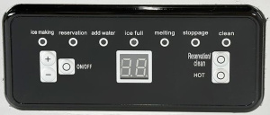 Льдогенератор Hurakan HKN-IMC25 кубики