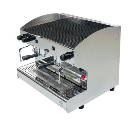 Кофемашина ACM Rounder Semiautomatica 2 GR INOX (ACMRD002SIX) + high cup + cup warmer