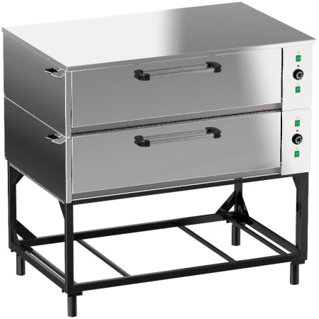 Шкаф жарочно-пекарский Тулаторгтехника ЭШП-2с(у) нерж. сталь