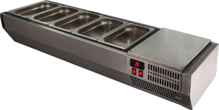 Витрина настольная Polair VT2-G (1/4) без крышки