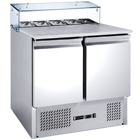 Стол для пиццы Tatra TPZGNL2 VG ST каменная столешница