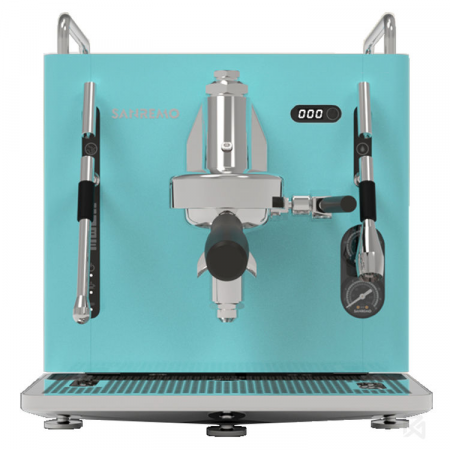 Кофемашина Sanremo Cube R Absolute 1 гр. автомат, голубая