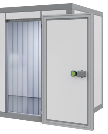 Завеса Polair ПВХМ 800х1850 для камеры холодильной