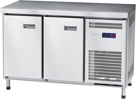 Стол морозильный Abat СХН-70-01 без борта (дверь, дверь)