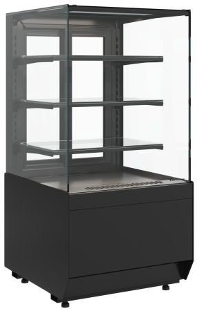 Витрина кондитерская Carboma KC70 VM 0,9-1 LIGHT (версия 2.0) черный