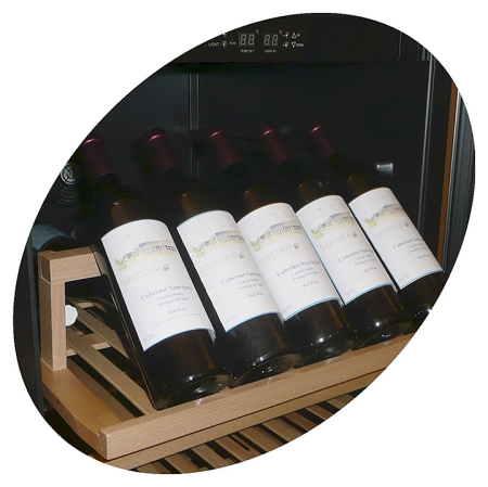 Бутылки вина шкафу Tefcold TFW400-F