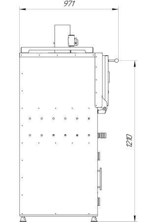 Гриль-печь Voldone BCJ-50L с сухим искрогасителем
