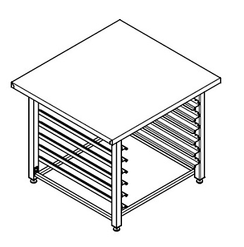 Универсальная подставка под оборудование EKSI ППК 6/860/800/690