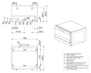 Конвекционная печь SMEG ALFA420E1HDS Конвекционная печь SMEG ALFA420E1HDS