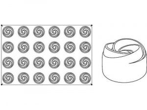 Кондитерская форма PAVONI PX039 Кондитерская форма PAVONI PX039