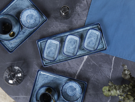 Блюдце-розетка KUTAHYA CORENDON Blue Stone BNAC10CT890003, 10 см