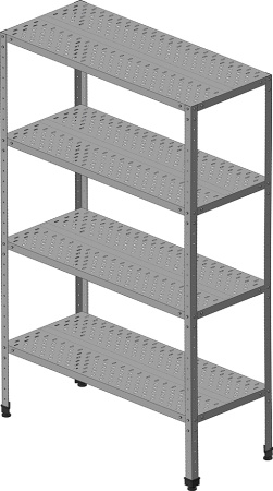 Универсальный стеллаж Iterma T&T СТК-П-Э-12/4