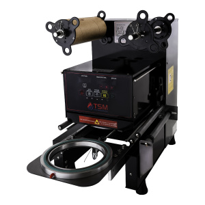 Автоматическая машина TSM H-180 для запайки круглых емкостей
