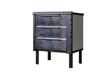 Печь хлебопекарная НПФ ХПЭ-500.34 нержавеющая сталь