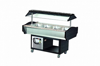 Охлаждаемый салат-бар SB 4C Wenge
