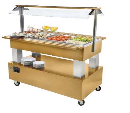 Тепловой салат-бар Roller Grill SB40C Light wood