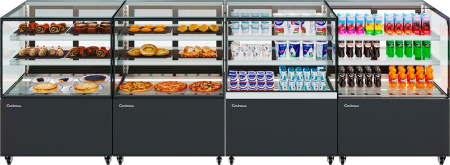 KC71‑130 VV 1,2‑1 витрина с продуктами