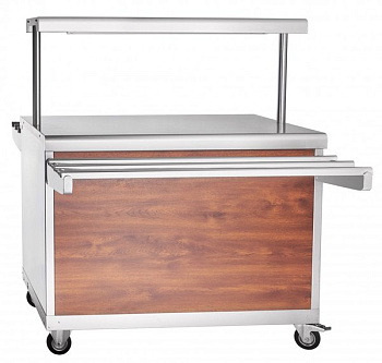 Прилавок для горячих напитков Abat ПГН-70ПМ кашир.