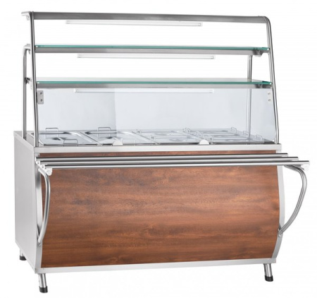 Мармит электр. кухонный типа ЭМК-70Т-01 паровой, кашир.