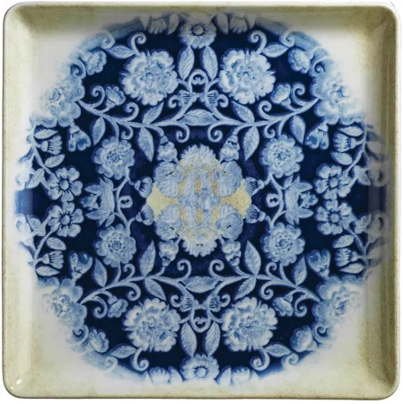 Тарелка KUTAHYA Blue Blanc BNTAN27DU891310, 270х270 мм