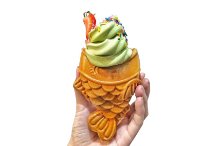 Вафельница тайяки EKSI TAWB-3 FISH рыбки для начинки