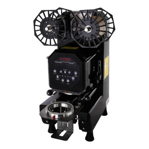 Автоматическая машина TSM Q8-90/95 для запайки стаканов, черный