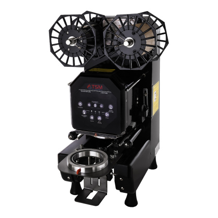 Автоматическая машина TSM Q8-90/95 для запайки стаканов, черный