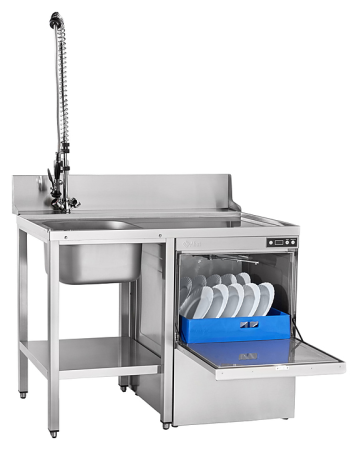 Посудомойка МПК-500Ф под столом с мойкой