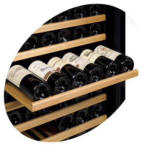 Бутылки вина в шкафу Tefcold TFW400-2S Бутылки вина в шкафу Tefcold TFW400-2S