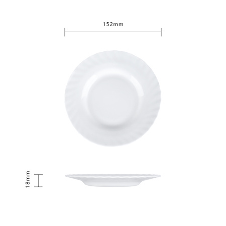 Тарелка EKSI WINDMILL NXP60T, для пирожков, 152 мм