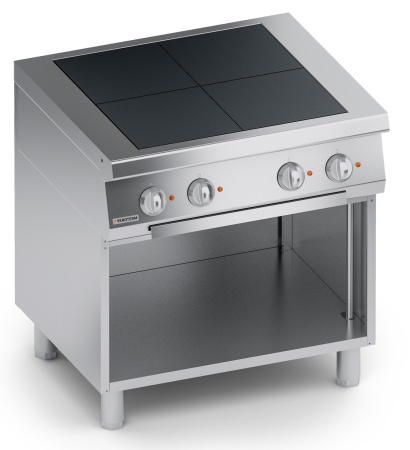 Плита Veroterm VT7RUE10VV с открытым шкафом