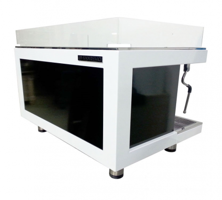 Кофемашина Sanremo Zoe 2 гр. 220В, автомат, бело-чёрная