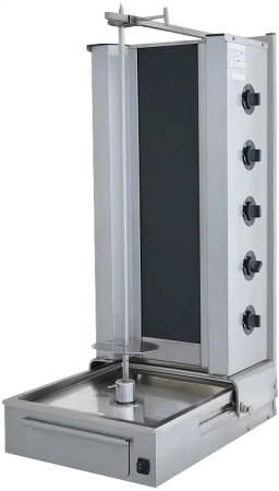 Гриль для шаурмы T-LUX KGD 5 нижний привод