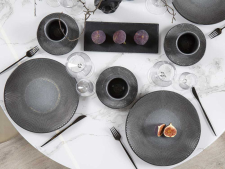 Тарелка KUTAHYA Panio Anthracite PAN30DU855A13, 300 мм