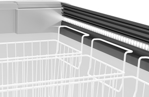 Морозильный ларь Gellar Classic FG 700 C серый v25