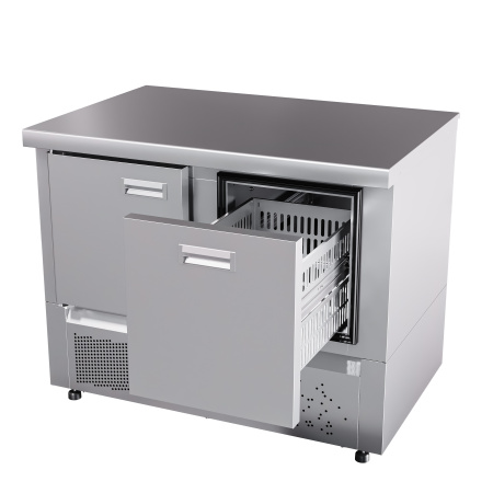 Стол холодильный Abat СХС-70Н-01 (дверь, ящик, без борта)