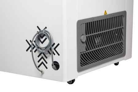 Морозильный ларь Gellar FG 700 E красный