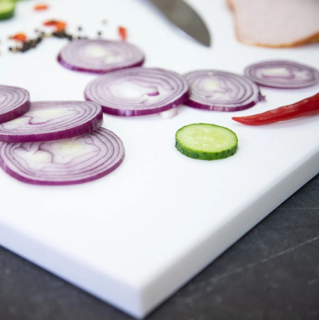 Разделочная доска EKSI 500х350х18 белая