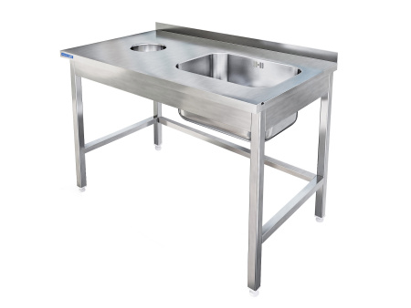 Входной стол Kayman СПМ-123/1507 левый