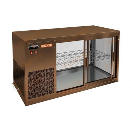 Холодильная витрина Hicold VRL 900 L Bronze