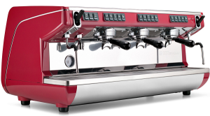 Кофемашина Nuova Simonelli Appia Life 3GR V 220V Red+High Groups+Economizer Кофемашина Nuova Simonelli Appia Life 3GR V 220V Red+High Groups+Economizer
