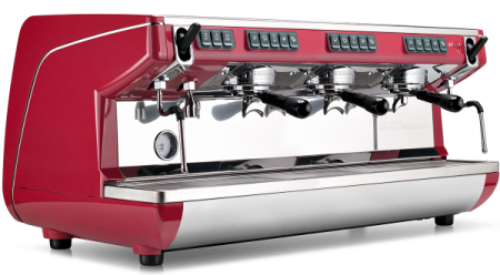 Кофемашина Nuova Simonelli Appia Life 3GR V 220V Red+High Groups+Economizer