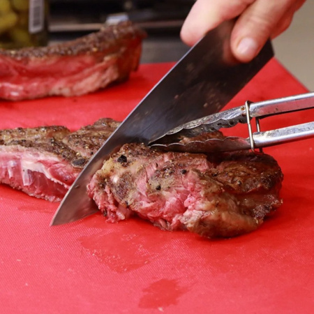 Разделочная доска EKSI 600х400х18 красная