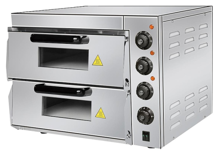Печь для пиццы двухъярусная Gastromix GS 1+1