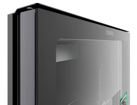 Холодильный шкаф Briskly 5 (RAL 7024) с безрамочной дверью