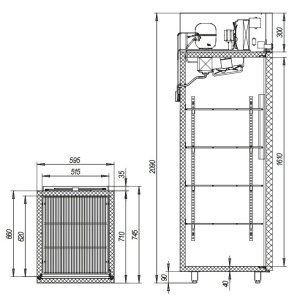 Холодильный шкаф Марихолодмаш Капри 0,5МВ Холодильный шкаф Марихолодмаш Капри 0,5МВ