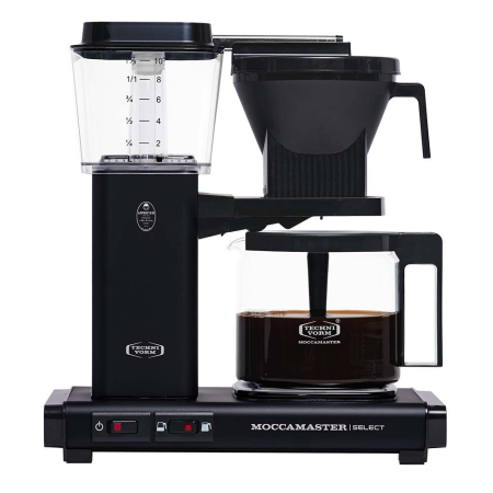 Чёрная матовая кофеварка Moccamaster KBG741 Select
