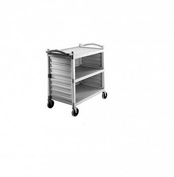 Тележка сервировочная Cambro BC340KD серый Тележка сервировочная Cambro BC340KD серый